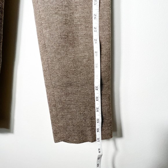 Banana Republic Tan Wool Stretchy Martin Fit Trouser Pants, 2 - Picture 4 of 9